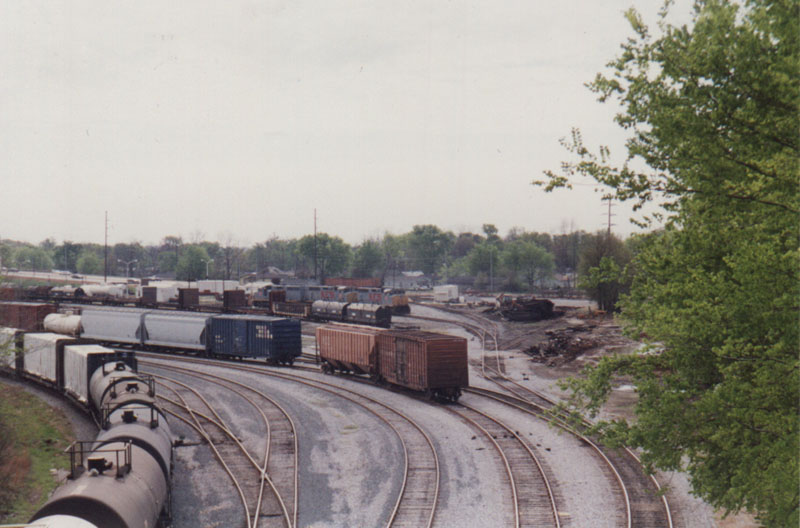 KCS Tuscaloosa yard, as seen from the Stillman Blvd. (9th Street 